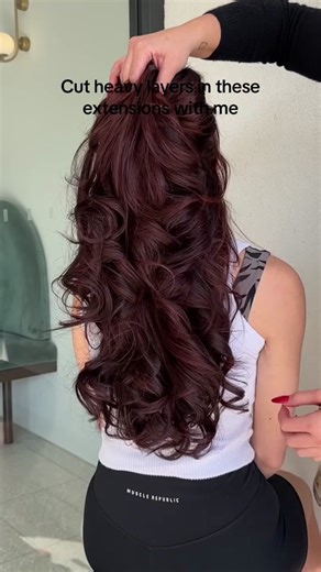 Cut and Color Transformation: Layered Hair Extensions for a Stunning Look