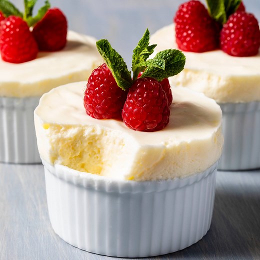 Individual Chilled Lemon Soufflés | America's Test Kitchen
