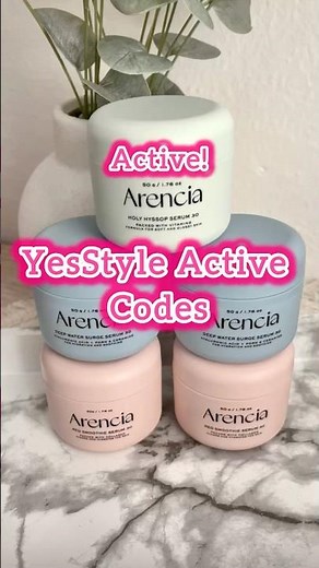 NEW YesStyle coupon codes 🩷 #yesstyle #skincare #yesstylecodes #skincareroutine #yesstylecode