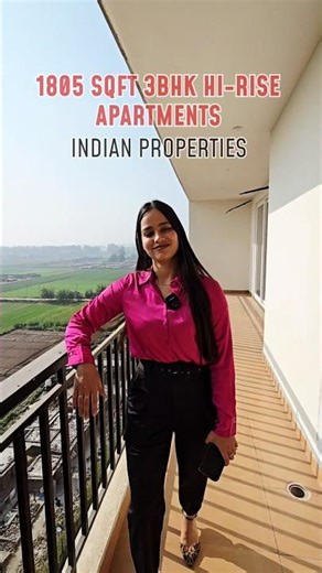 1805 Sqft 3bhk Hi-Rise Apartments #apartments #flat #3bhk #shorts #shortsfeed