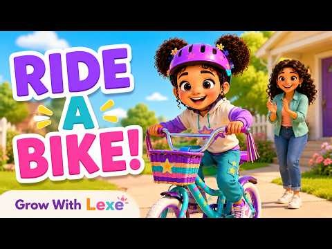 Learn how to ride a bike | Kids Safety |