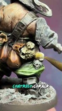 How I Paint Ogors FAST! (Skin & Rusty Armour)- Contrast Corner #speedpainting #ogormawtribes #howto
