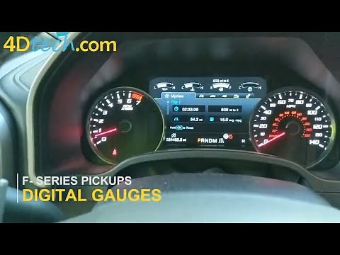 Enable Digital Gauges - Ford F-Series Pickups