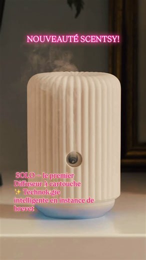 LA MASTER des Parfums & d’Ambiances. on Instagram: "🚨 STOP SCROLL. Le parfum vient de changer pour toujours. 🚨 Aujourd’hui, Scentsy lance quelque chose de jamais vu : le Diffuseur à cartouche SOLO — un système intelligent en instance de brevet qui va rendre ta maison bonne sans que t’aies rien à faire. 🤯✨ 🎛️ Tu contrôles tout dans l’app : puissance, intensité, horaire. 💧 Aucune eau. Aucun dégât. Aucun nettoyage. 🗓️ Un parfum uniforme pendant 1 mois+. 💜 Et c’est exclusif au Club Scentsy. (