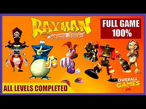 Rayman Rush 100% - ALL LEVELS COMPLETED (PlayStation)
