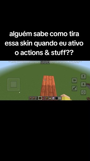 How to Remove the Actions & Stuff Skin in Minecraft