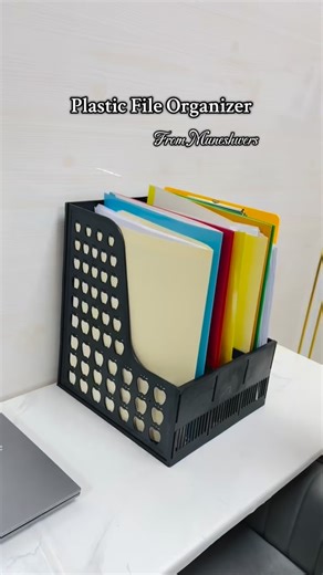 Muneshwers Guyana's #1 Event Store on Instagram: "Stay organized in style 📂 Our Plastic File Organizer keeps your documents neat, safe, and easy to access—perfect for home, office, or school. Available at #muneshwersguyanano1eventstore 📌Price-$1,000 #OfficeEssentials #FileOrganizer #StayOrganized #SmartStorage"