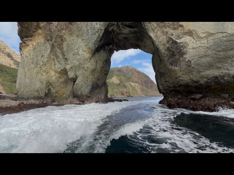 Exploring Chatham Island Outer Islands - Hole in the Rock