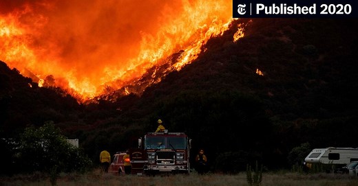 Apple Fire Leads to Evacuation Order for 7,000 in California