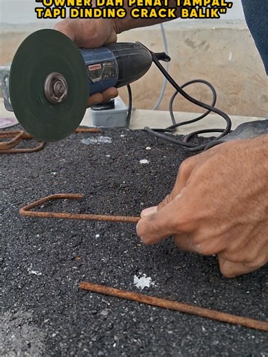 Projek DIY Baiki Rekahan Dinding