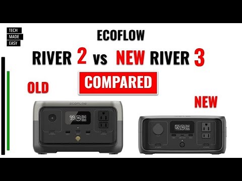 COMPARISON EcoFlow River 3 vs EcoFlow River 2