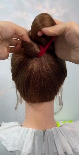 Autumn and winter down jacket three-dimensional Bun tutorial#Easily handle the hand-clumsy