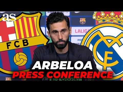 ARBELOA FULL PRESS CONFERENCE after BARÇA 2-0 REAL MADRID | LA LIGA TITLE DECIDED