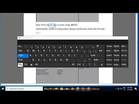 Fix Error 0164, Memory size decreased when loading BIOS settings on Windows 10