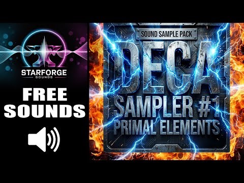 FREE DECA Sampler #1 ⚡ Sound Effect Primal Elements Audio Cinematic Ambience