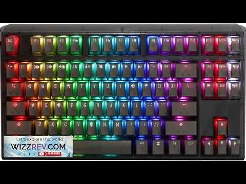 Ducky One 3 TKL Aura Clear Black Hotswap RGB Double Shot PBT