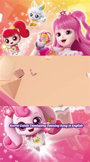 Secret Catch!Teenieping Opening Song in English [re-uploading]#teenieping #teeniepings #romi #secretcatchteenieping #catchteenieping