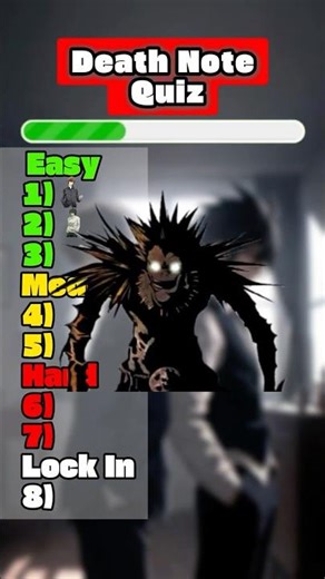 Death Note Quiz 🖊️⚖️ | Trivia Time