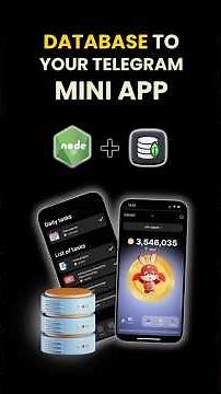 Build a REAL Telegram Mini App with Node.js and MongoDB!