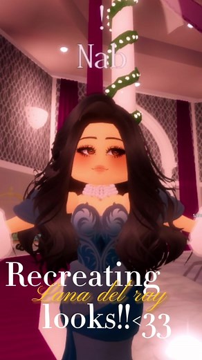 LANA DEL REY IS SO GORGEOUS #royalehigh #royalehightiktok #robloxfyp #royalehighoutfits #lanadelrey #badromance #roblox