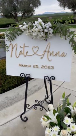 Custom Wedding Welcome Sign: 3D Lettering, Engagement Gift - Etsy