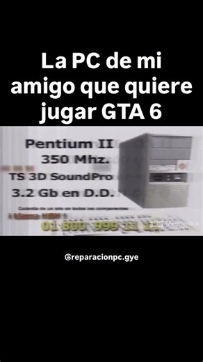 🔷REPARACIÓN PC Y DISEÑO🔶 | 🔷PC bestial lista para correr GTA 6😎🖥️ . 🔶Reparaciones profesionales en menos de 24 horas✅ 🔷REVIVIMOS TU COMPUTADORA🔶... | Instagram
