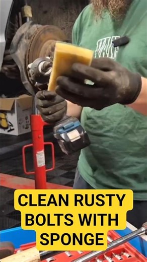 Rusted Bolts? Clean & Reuse Like This!