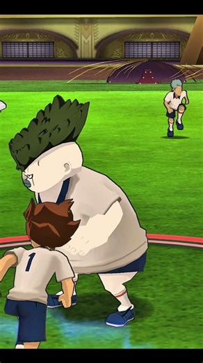 Inazuma Eleven Go Strikers 2013-Emperor Penguin X x Dragon Slayer VS Volcano Omega The Hand #shorts