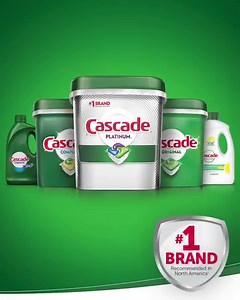 3.2K views · 67 reactions | More dishwasher brands recommend Cascade than any other detergent. Why? We like to think it's because we make them look good. Try Cascade Platinum and see for yourself what a powerful clean can do. | Cascade | Facebook