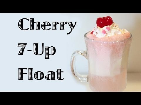 Cherry 7-Up Float