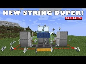 INFINITE String Duplication Glitch & Farm (Bedrock/PE/Java) for before 1.20