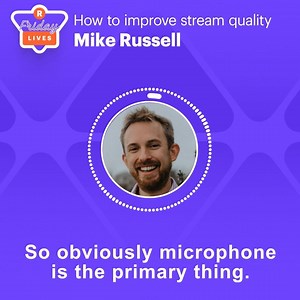 🎙 On Episode 3 of Friday Lives, we learned how powerful a new microphone could be! Looking for more expert tips, check out the full podcast here https://go.restre.am/1Tgm | Restream