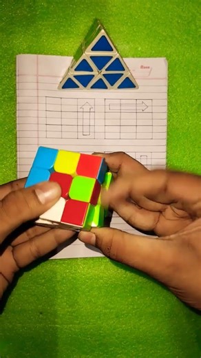 how to solve 3by3 rubik's cube 10 million view #rubikscube #3by3 #viral #cubeshort #youtubeshorts