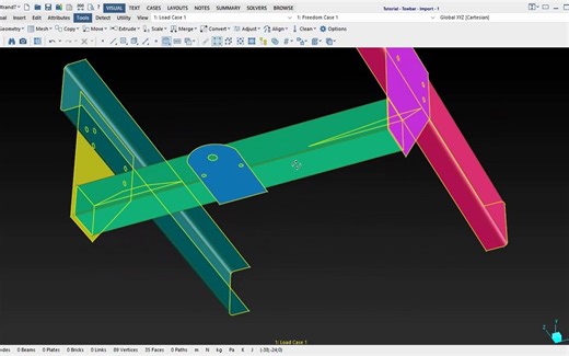 Strand7 Tutorial _8 - Automeshing a towbar(720P_HD)