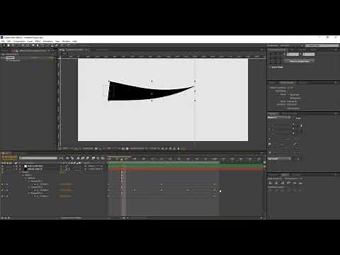 How to create a Hair Wave animation using the puppet tool in after effects