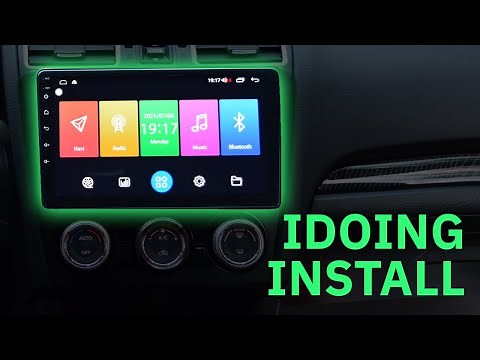 2015+ Subaru WRX & STI Idoing Head Unit Install