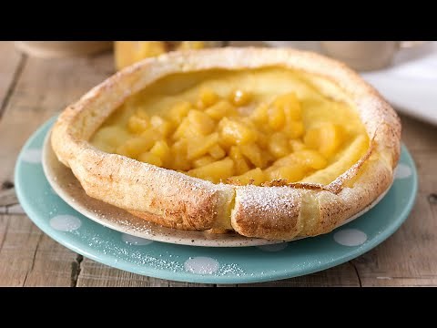 How to Make A Dutch Baby Pancake with Bacon & Apples | Anne Burrell