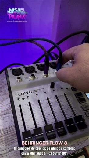 Caracteristicas behringer flow 8