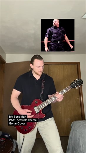 #bigbossman #wwfattitude #wwe #guitarcover #foryourpage @Kyle | Guitar Cover