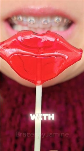 Can you eat a Chupa Chups Lollipop with Braces ? 🍭