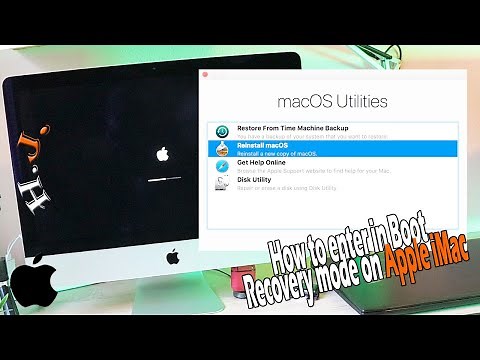 How to enter in Recovery mode on Apple iMac