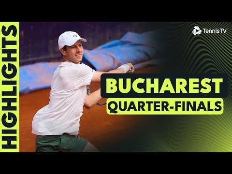 Van De Zandschulp, Navone, Merida & More In Action Packed Quarter-Finals | Bucharest Highlights 2026