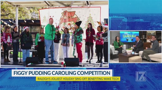 Preview the Figgy Pudding Caroling Competition
