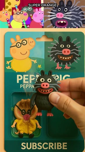 UNBOXING CAT x RAT FROM PEPPA PIG #gameape #funnyunboxing #memes