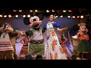 ミッキーのレインボー・ルアウ(初のS席最前！)【TDL】2017/12/16 1回目