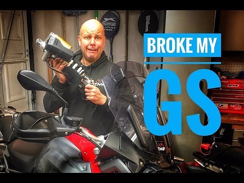BMW R1200GS - Rear shock failure + fork recall update