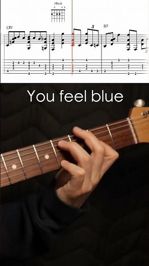 After You've Gone solo guitar chord melody tab