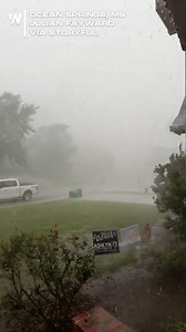585K views · 8.3K reactions | OMG is right! The Northeast wasn't the only region getting in on the stormy action. Mississippi saw some crazy gusty winds and heavy rainfall ️, leading to these wild scenes in a local neighborhood! | WeatherNation | Facebook