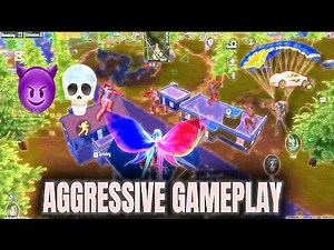 PUBG Mobile Aggressive Gameplay 🔥 high Kills Full Match | end tak fight hai