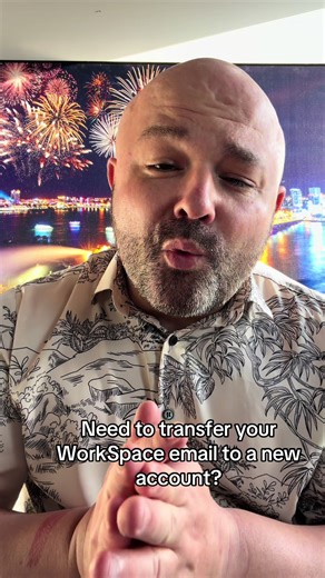 Need to transfer your WorkSpace email to a new account? Here’s the crazy process Google requires: